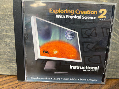 Exploring Creation with Physical Science second ed Instructional DVD-R