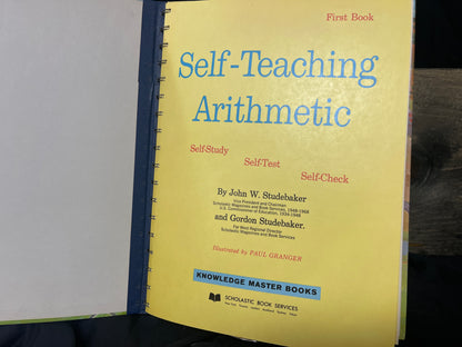Self-Teaching Arithmetic first book 1972