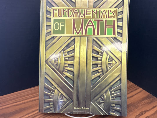 Fundamentals of Math second ed Student Text