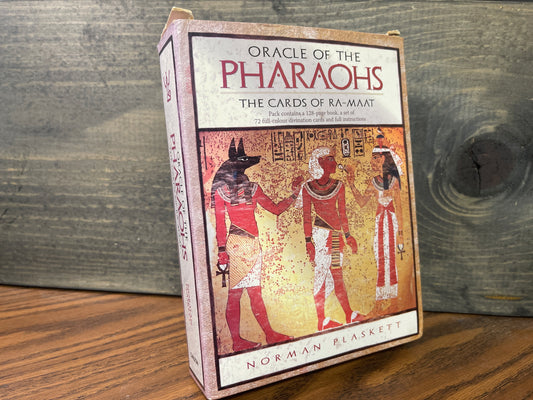 Oracle of the Pharaohs The Cards of Ra-Maat Norman Plaskett COMPLETE 72-Card Set