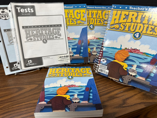 Heritage Studies 4 third ed with CD complete set