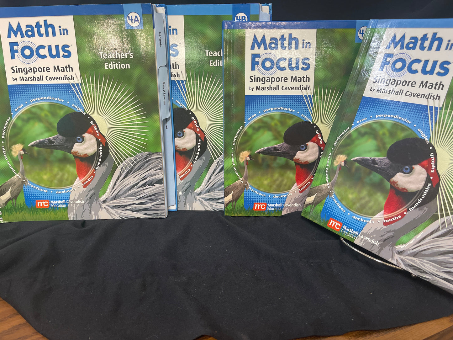 Math in Focus 4 set teacher 4A, 4B, student 4A, 4B