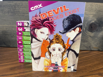 The Devil Does Exist Vol. 1–11 COMPLETE Manga Set