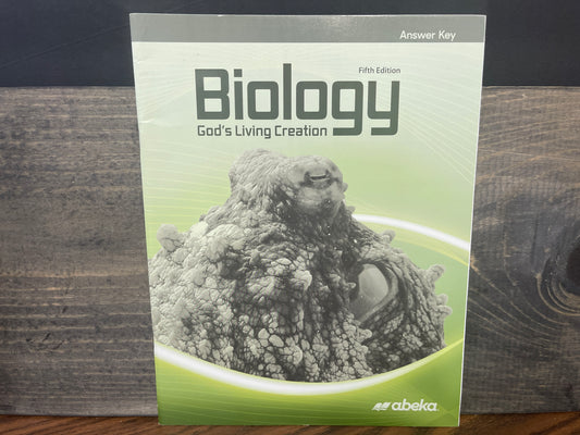 Biology answer key fifth ed