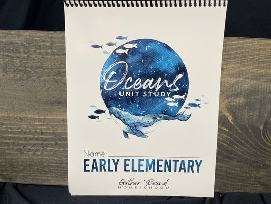 Oceans Unit Study Early Elementary