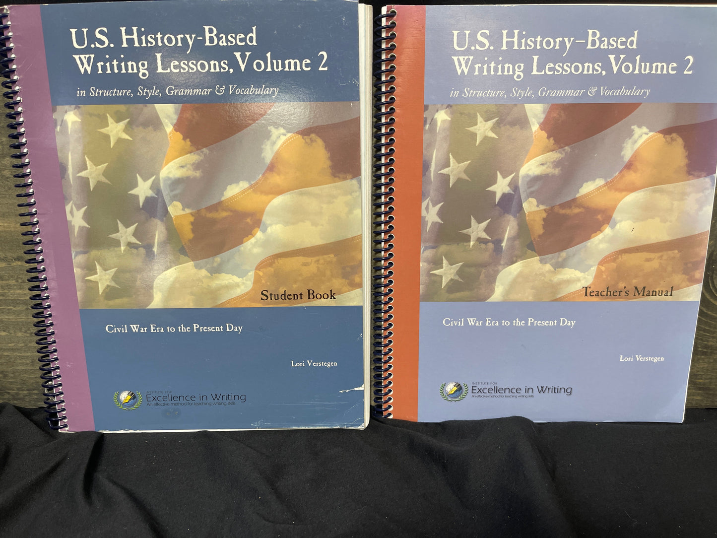 U.S. History-Based Writing Lessons, volume 2 student/teacher set