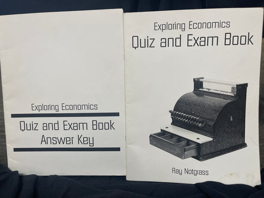 Exploring Economics quiz/key set 2009