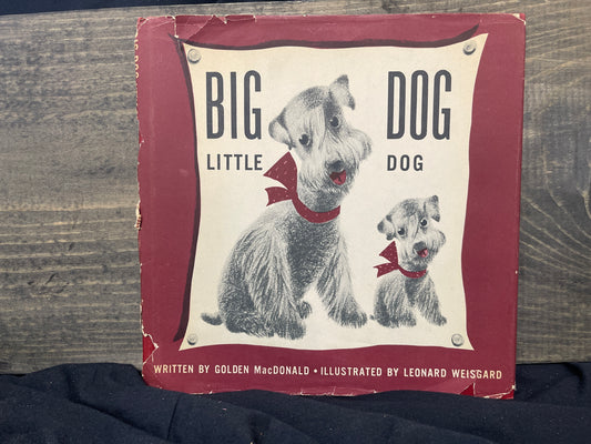 Big Dog Little Dog earlys 1940s printing with jacket
