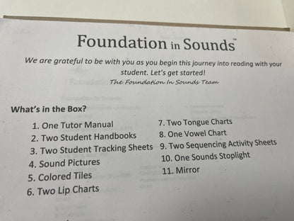 Foundation in Sounds™ Kit - Full Curriculum