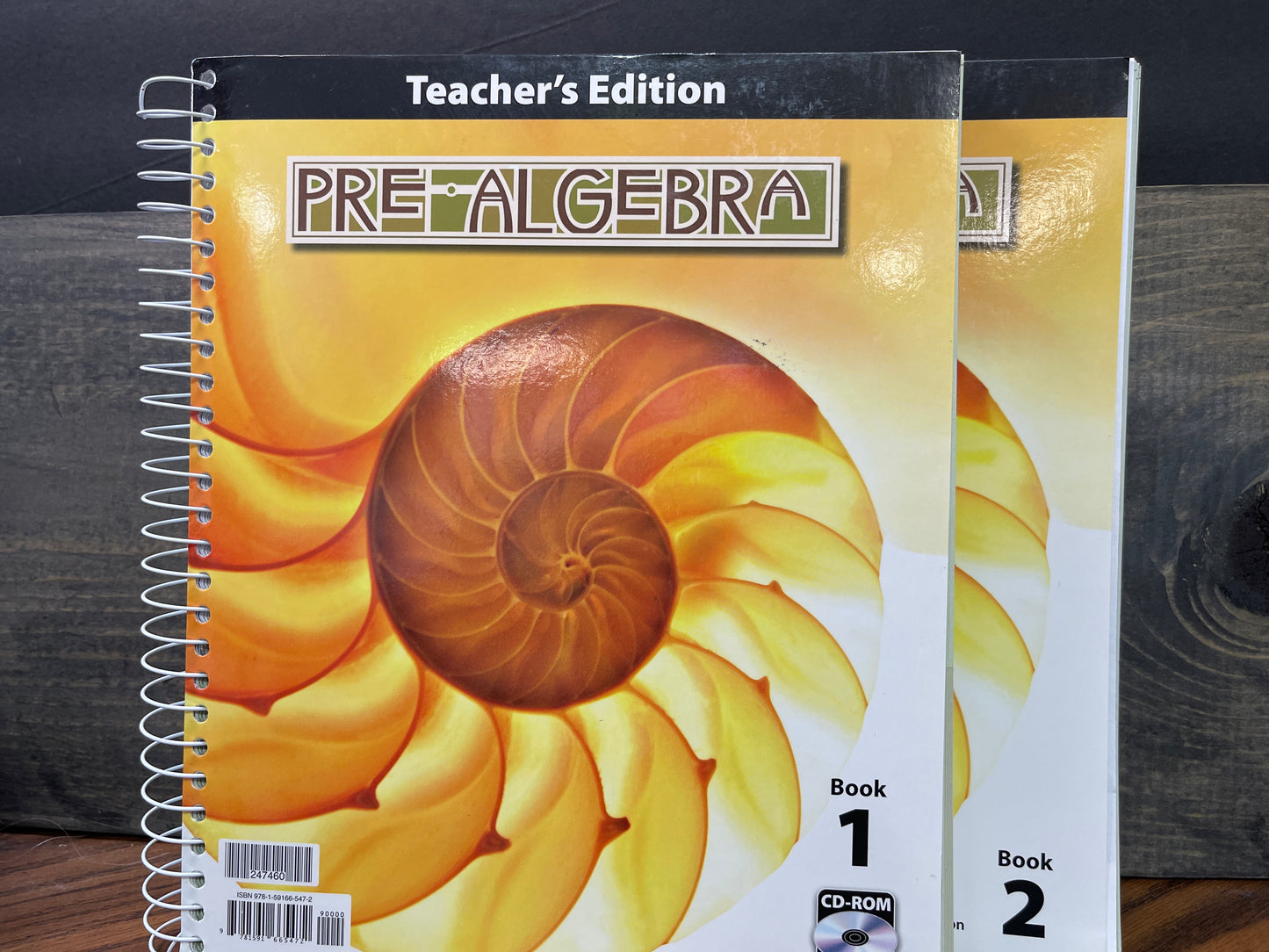 Pre-Algebra second ed teacher with CD