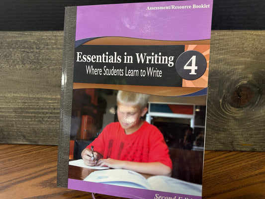 Essentials in Writing assessment/resource booklet 4