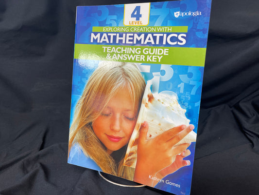 Exploring Creation With Mathematics teaching guide and answer key