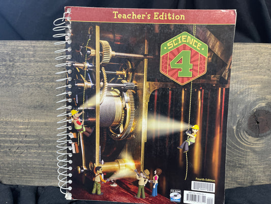 Science 4 teacher ed fourth ed with CD