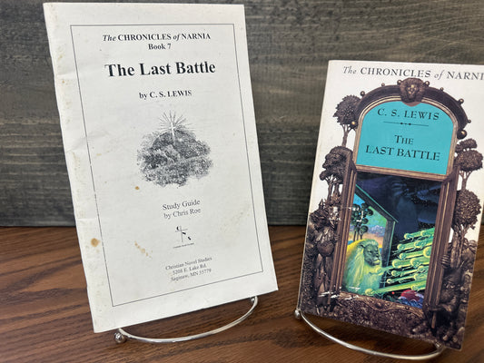 Progeny Press The Last Battle study guide/book set