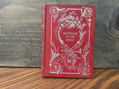 Antique Handy Bible Cyclopedia Bible Readers Assistant Rev John Brown 1901 HC