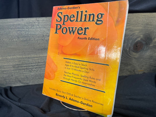 Spelling Power fourth edition