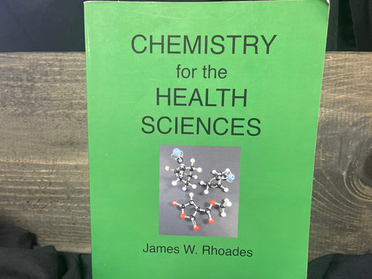 Chemistry for the Health Sciences Laboratory Experiments