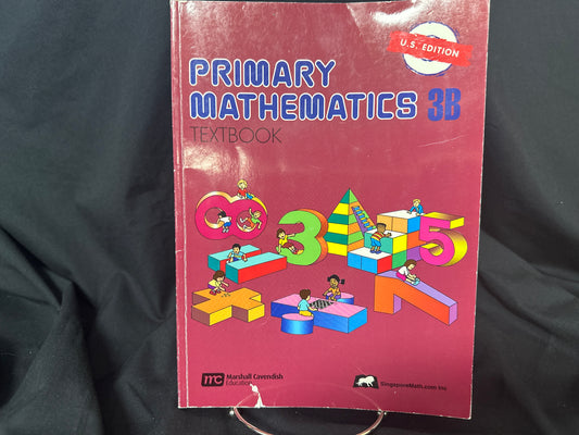 Singapore Mathematics 3B textbook