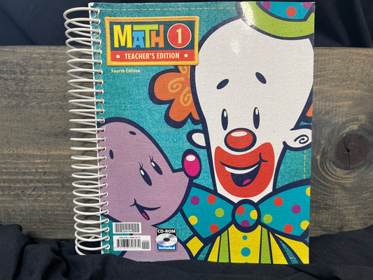 Math 1 Teacher's Ed fourth ed with CD