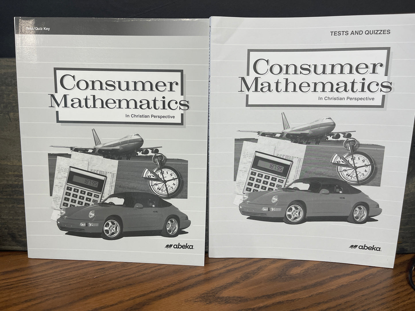 Consumer Mathematics Test and Quiz/Key set