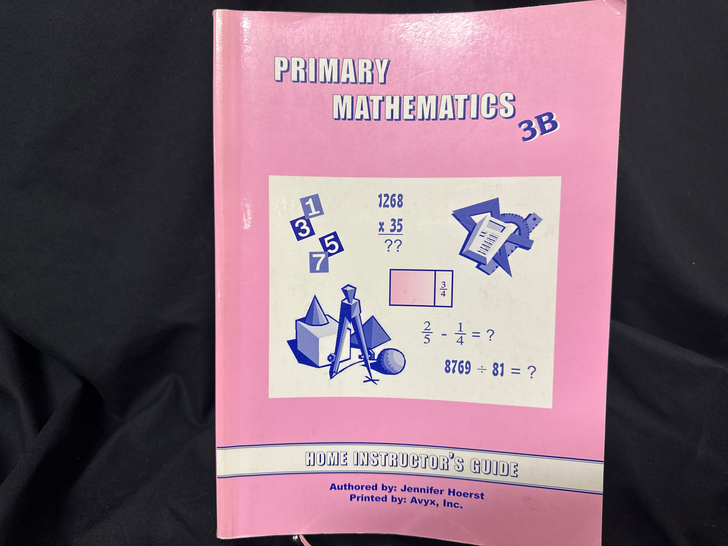 Primary Mathematics 3B home instructor guide