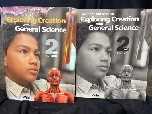 Exploring Creation with General Science 2nd ed text and Solutions and tests