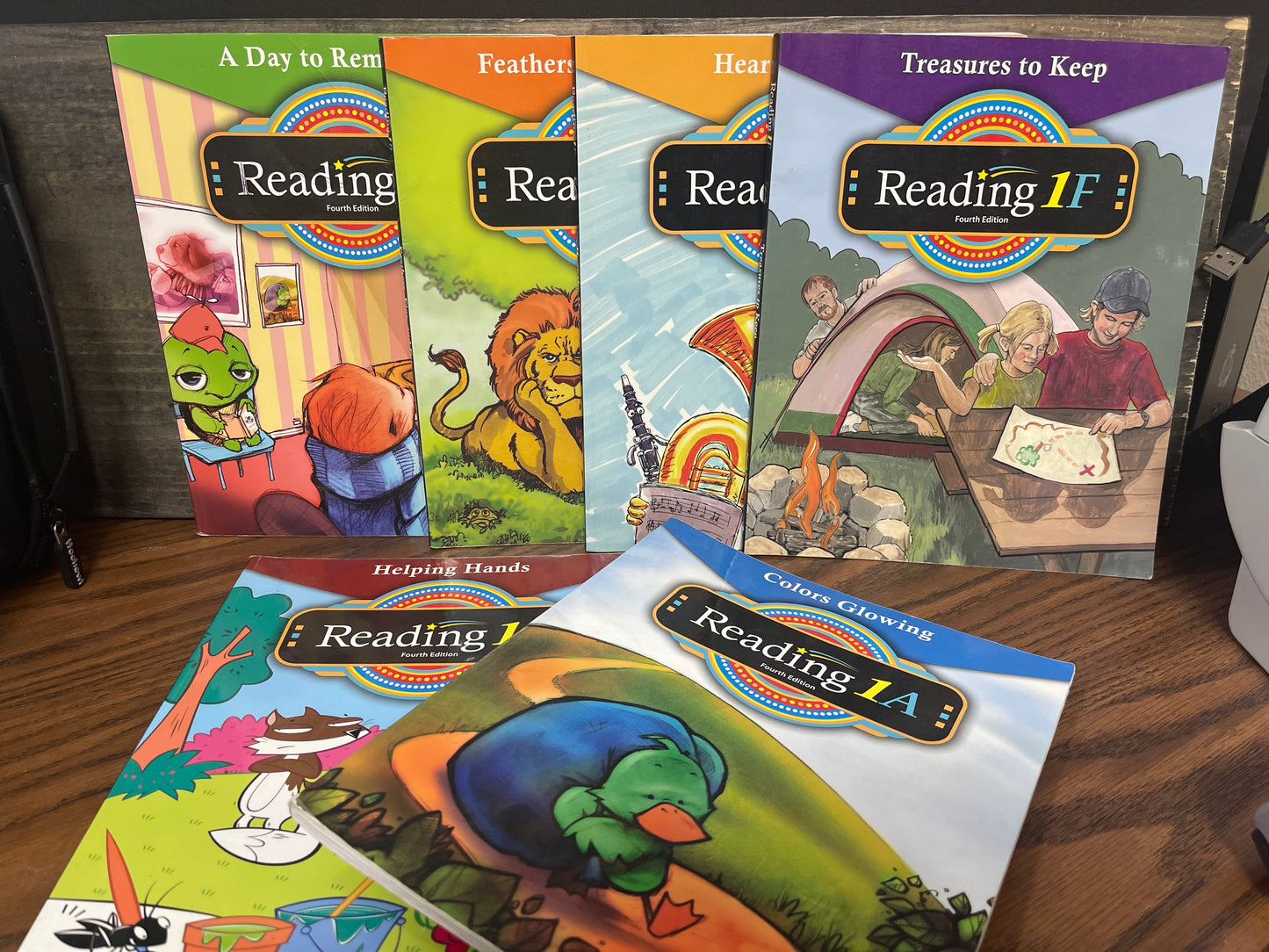Reading 1 Textbooks fourth ed lot of 6