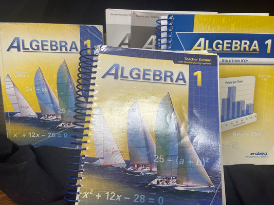 Algebra 1 set first ed