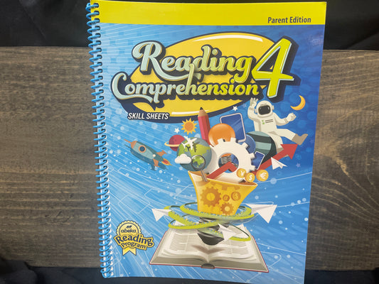 Reading Comprehension 4 Skill Sheets Parent Ed first ed