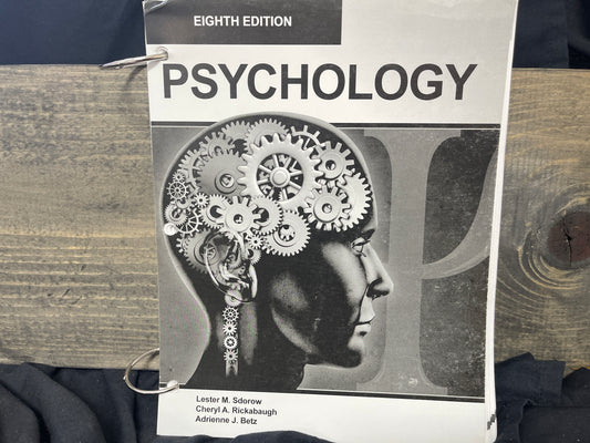 Psychology, Eighth Edition