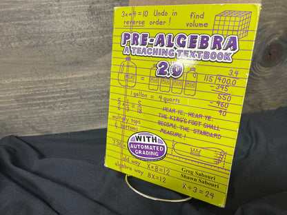 Teaching Textbooks Pre-Algebra 2.0 CD set