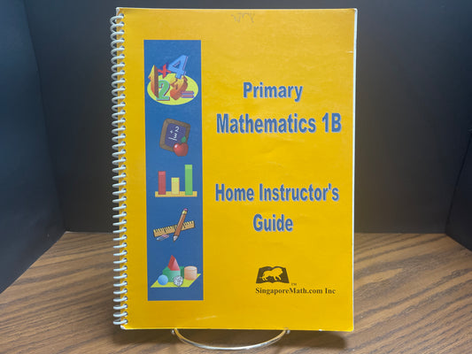 Primary Mathematics 1B home instructor's guide