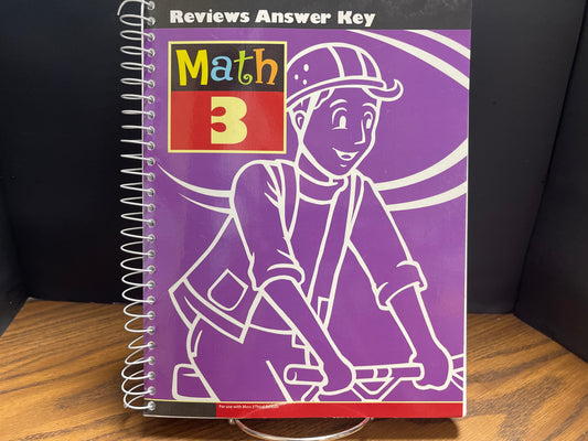 Math 3 third ed Reviews Answer Key