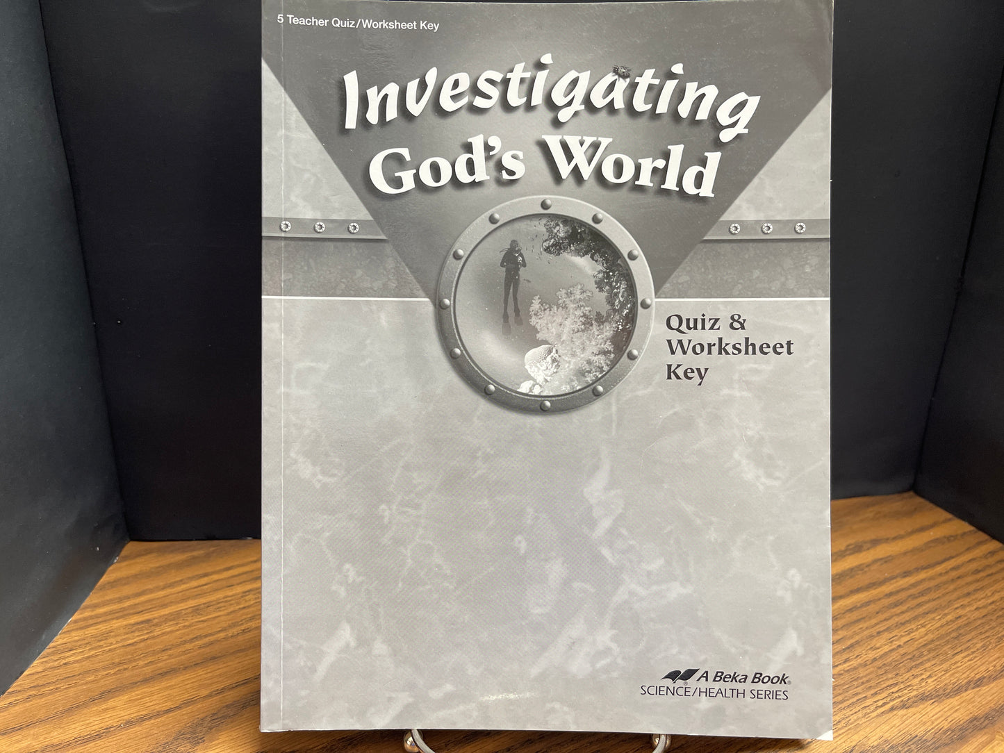 Investigating God's World teacher quiz/worksheet key fourth ed