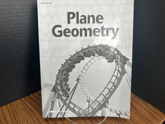 Plane Geometry second ed Test and Quiz Key