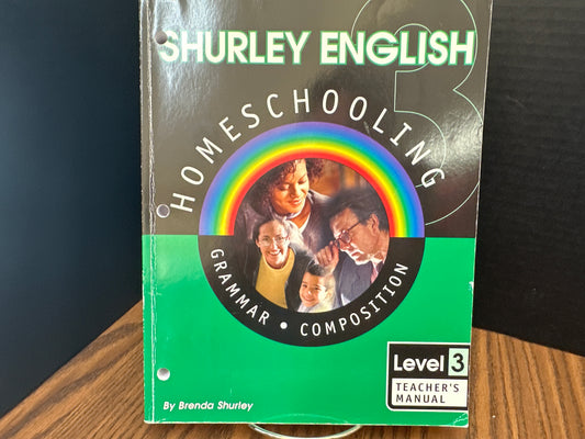 Shurley English level 3 teacher with CD