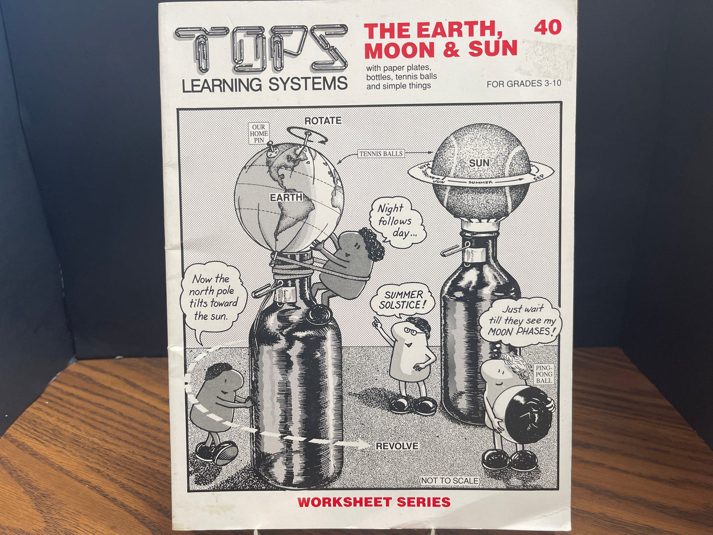 TOPS Learning Systems The Earth, Moon & Sun, for grades 3-10