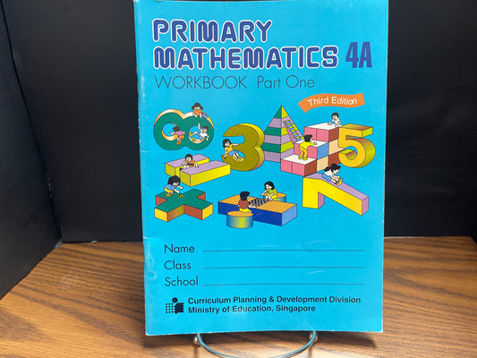 Primary Mathematics 4A textbook third ed