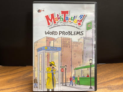 MathTacular 4 Word Problems DVD