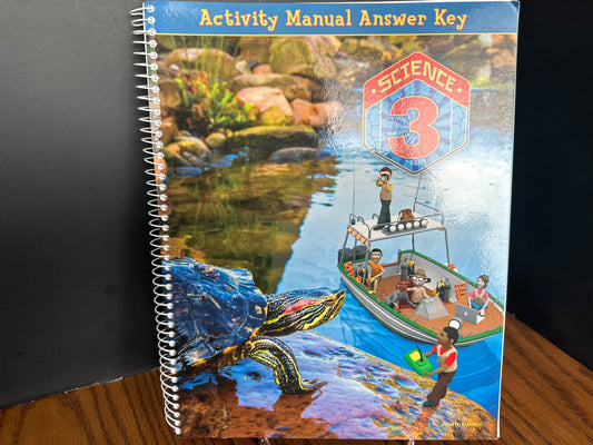 Science 3 fourth ed activity manual answer key