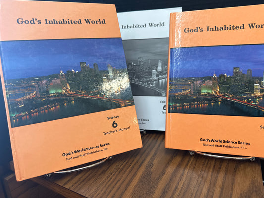 God's Inhabited World complete set