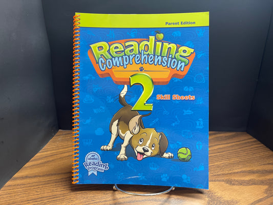 Reading Comprehension 2017 ed parent skill sheets