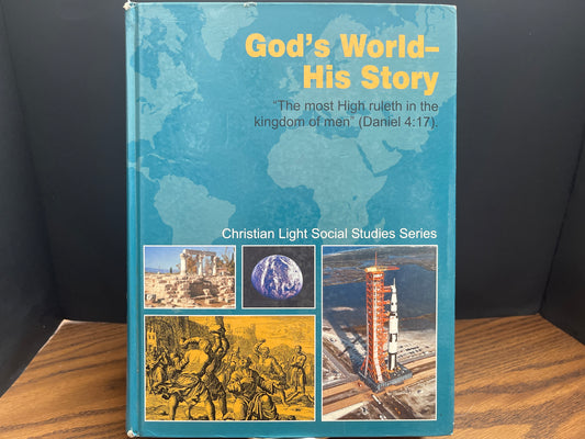 God's World - His Story textbook