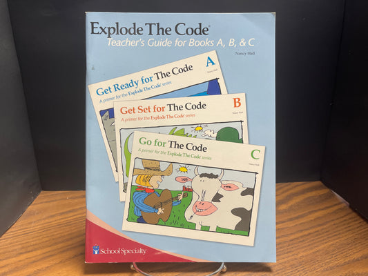 Explode the Code teacher's guide for books A,B, & C second ed