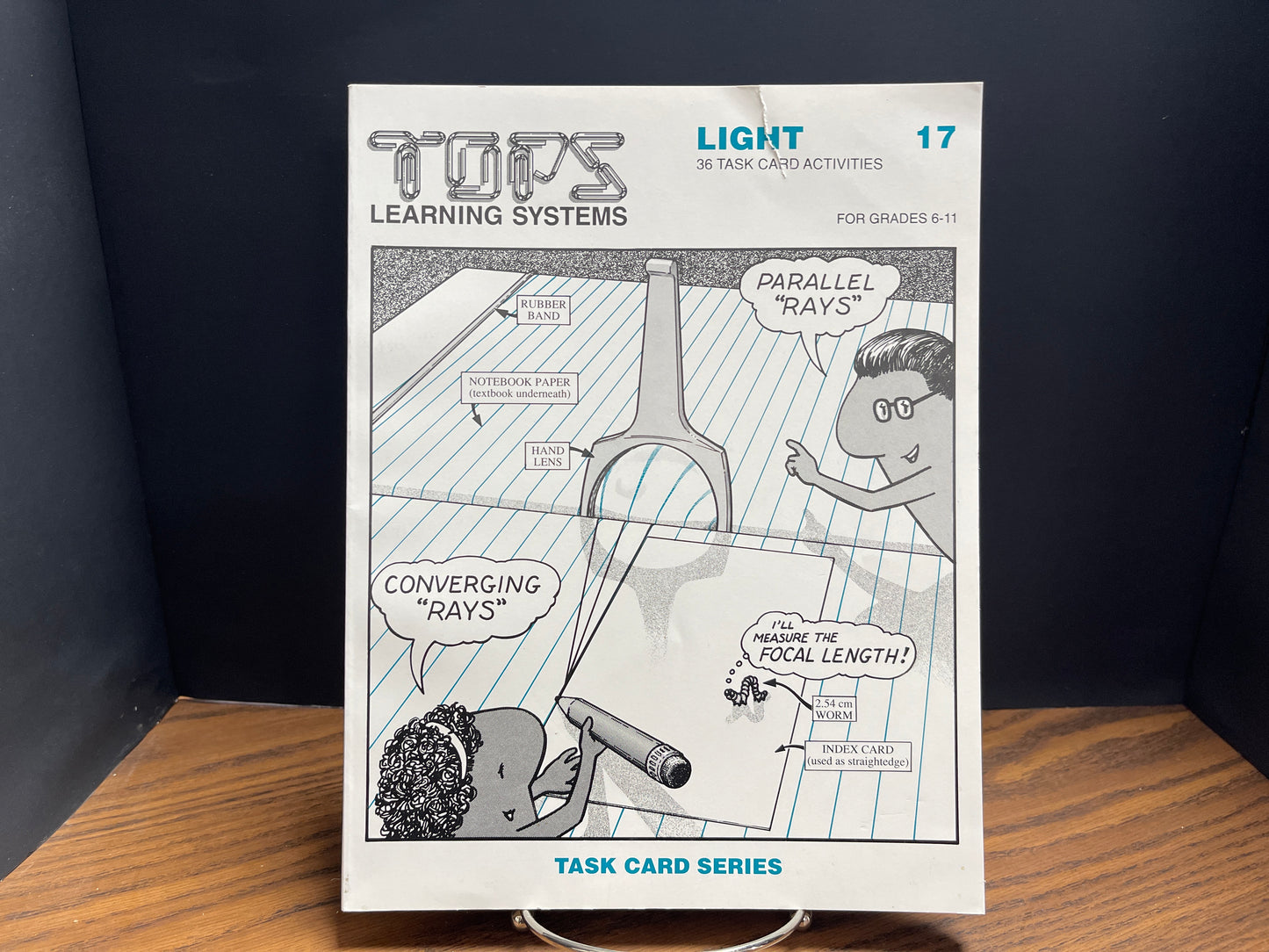 Light 17 Task Card Series For Grades 6-11