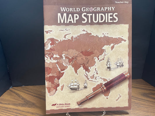 World Geography Map Studies key, second ed