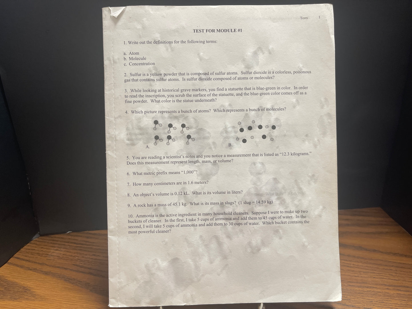 Exploring Creation with Physical Science second ed tests