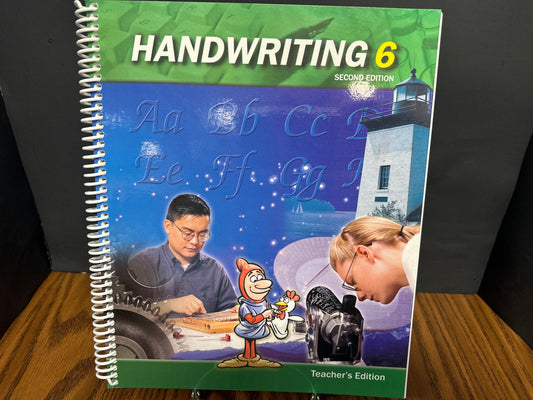 Handwriting 6 second ed  teacher