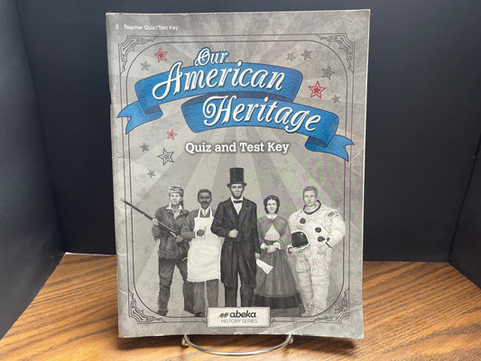 Our American Heritage fifth ed quiz and test key