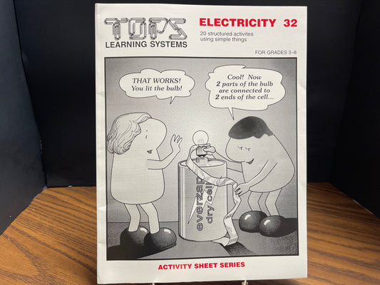 Electricity 32 Activity Sheets Series For Grades 3-8